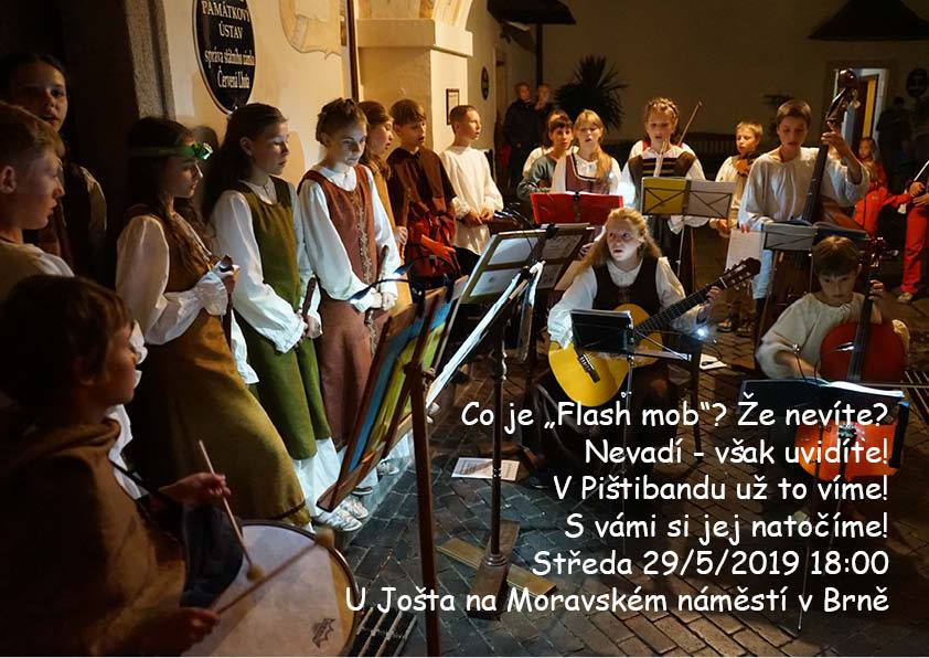 Flash mob v Brně